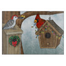 Recherche de cardinal rouge planches à découper Noël