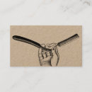 Suche nach rasiermesser visitenkarten Vintag