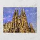 Recherche de sagrada cartes postales Antonio gaudi