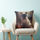 Recherche de siamois chat coussins Halloween