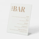 Recherche de orientés de barre Boissons