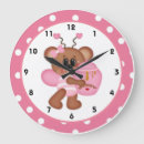Suche nach teddybär wanduhren Rosa
