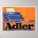 Recherche de machine à écrire vintage posters Orange