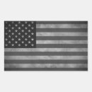 Recherche de drapeau noir et blanc autocollants Étoiles et rayures