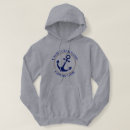 Recherche de bleu pulls capuche Ancre