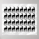 Suche nach windhunde poster Silhouette