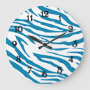 Suche nach zebra wanduhren Blau