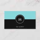 Recherche de obscurité cartes visite Monogramme