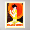 Recherche de parapluie rouge posters Vintage