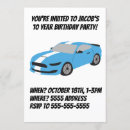 Recherche de mustang invitations Garçon