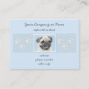 Suche nach niedlicher mops visitenkarten Hund