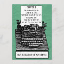 Recherche de machine invitations Vintage