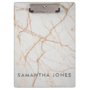 Suche nach weiß und gold klemmbrett Personalisiert