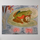Recherche de grenouille bleue posters Pour tous