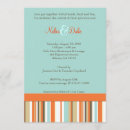Recherche de rayé invitations Orange
