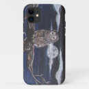 Recherche de hibou bleu iphone coques Nuit