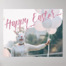 Recherche de lapin blanc art Pâques heureux