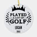 Suche nach golf weihnachten ornamente Für golfer