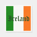 Recherche de drapeau irlandais serviettes Celtique