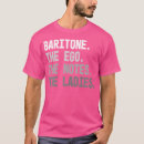 Suche nach bariton tshirts Gesang