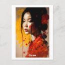 Recherche de femme chinoise cartes postales Chine