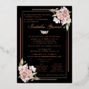Recherche de diamants brillants invitations Or rose