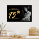Suche nach 75 geburtstag poster Einfach