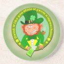 Recherche de st patrick dessous de verres Lutin