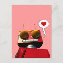 Recherche de robot mignon cartes postales Science fiction