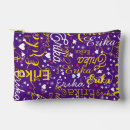 Recherche de violet cosmétiques pochettes Typographie