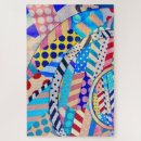 Suche nach abstrakte formen puzzle Farbig