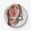 Recherche de sweet assiettes en papier Pour elle