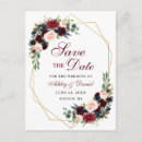Recherche de cadre floral cartes postales Enregistrer la date