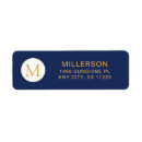 Recherche de monogram return address labels mariages Pour elle