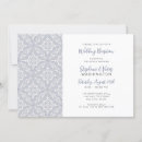 Recherche de mariage réception invitations Bleu