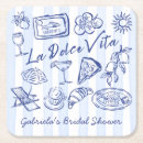 Recherche de sardines dessous de verres Dessiné à la main