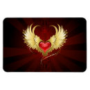 Recherche de coeur à ailes magnets Amour