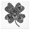 Recherche de trèfle irlandais posters Bonne chance