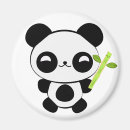 Recherche de panda kawaii magnets Pandas