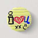 Recherche de griffonnage badges Amour