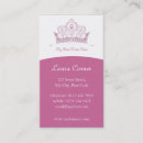 Recherche de pourcentage cartes visite Princesse