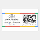 Recherche de cote autocollants Code qr scannable