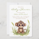 Recherche de singe invitations Illustration