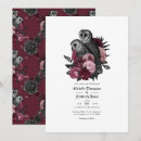 Recherche de hibou vintage invitations Gothique