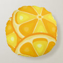 Recherche de tranche orange coussins Moderne