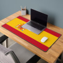 Recherche de drapeau espagnol tapis souris Fan de football