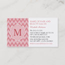 Recherche de zigzag rose cartes visite Salon