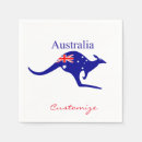 Recherche de drapeau australien serviettes Kangourou