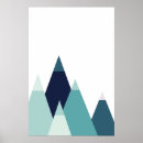 Recherche de abstrait bleu art Montagnes