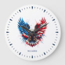 Recherche de l amérique horloges Patriotique